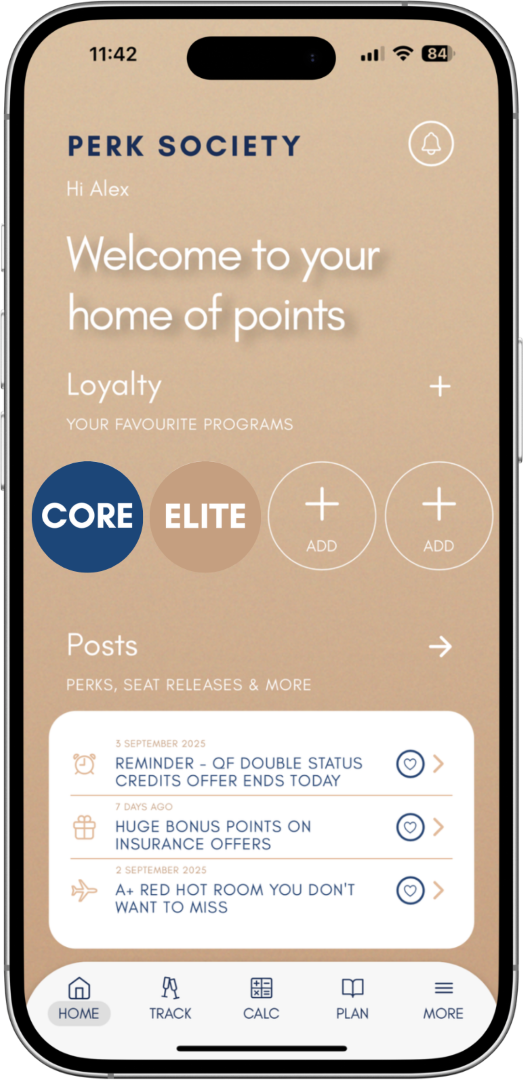 Your Membership delivered through the App (back)
