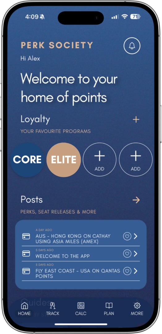 Your Membership delivered through the App